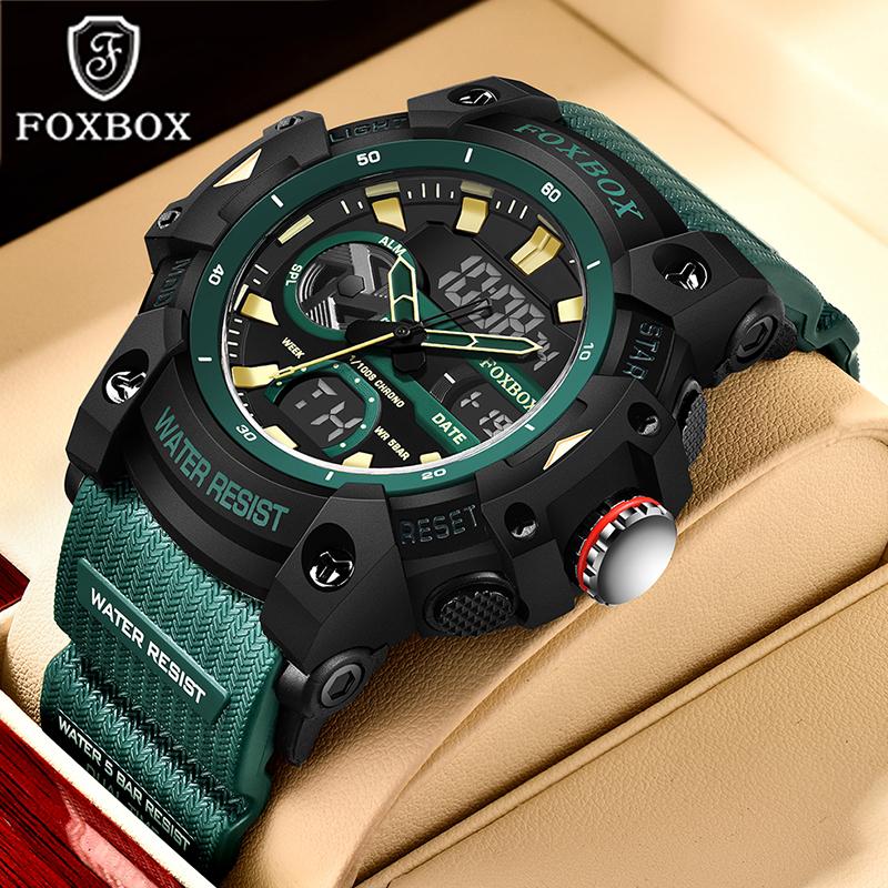 LIGE New Original Luxury FOXBOX New Digital Men Watch Big Dial - TikTok ...