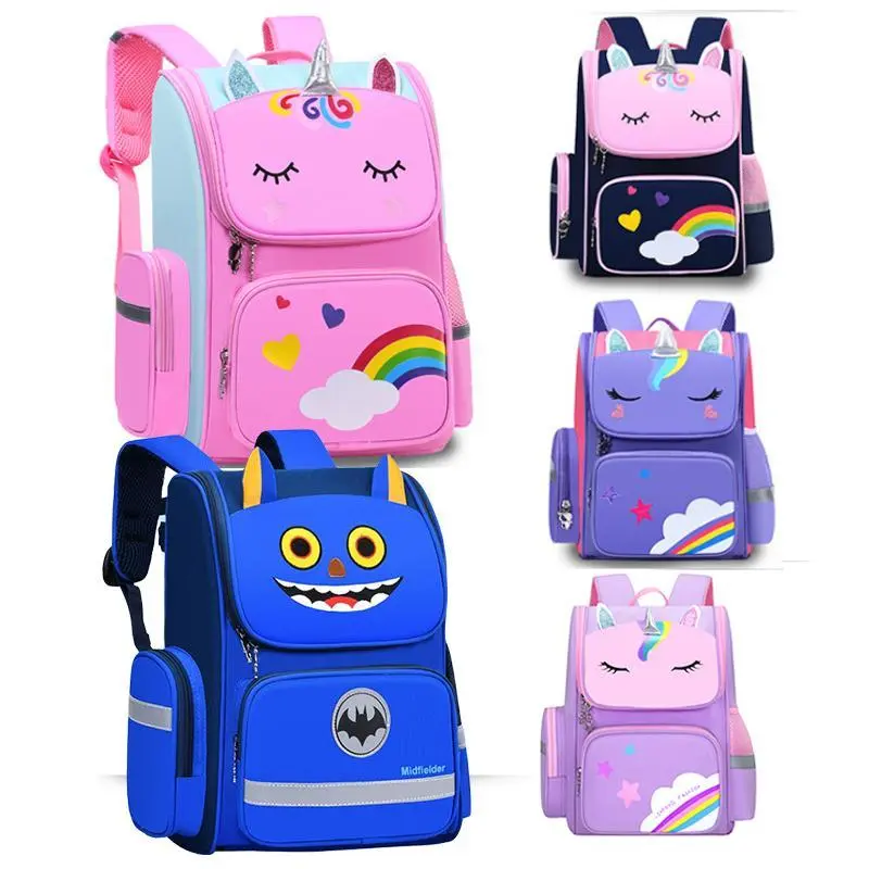 41cm Beg Unicorn Primary School Bag Kids Waterproof Beg Sekolah Perempuan Beg Sekolah Budak Beg Sekolah Tadika Beg Sekolah Rendah Beg Sekolah Girl