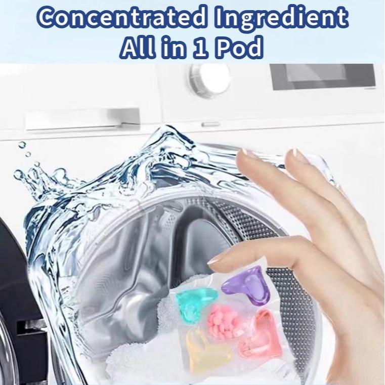 5 in 1 Laundry Pods Detergent Capsule Anti-bacterial 5