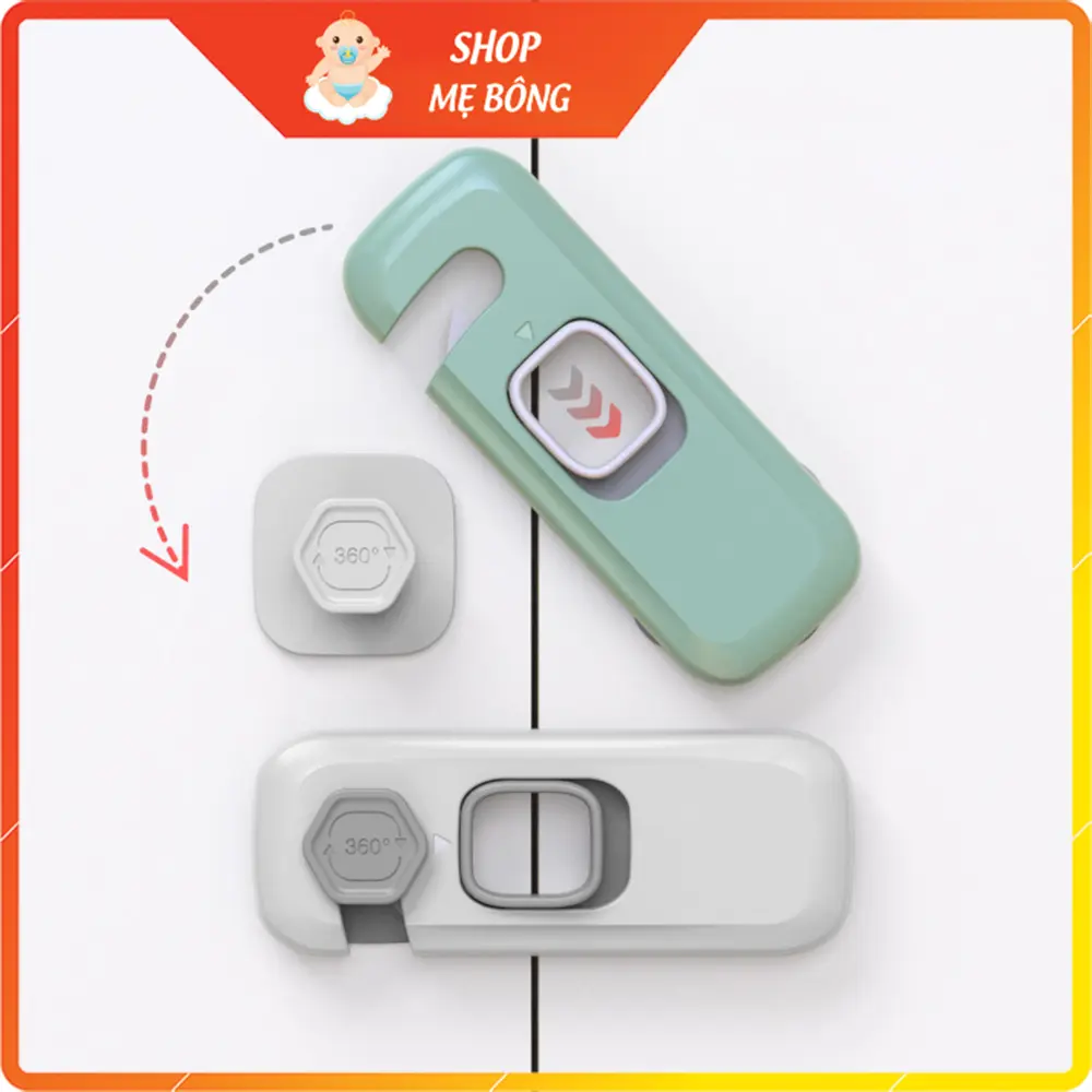 Khóa tủ lạnh, khóa tủ an toàn cho bé và các đồ khác giúp bảo vệ bé