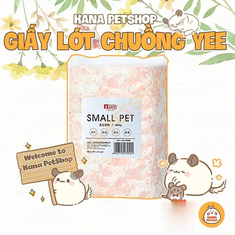 Giấy Lót Chuồng Yee Cho Hamster FREESHIP Giấy Lót Ổ Small Pet Giấy YEE Chính Hãng Cho Hamster, Sóc, Nhím ....