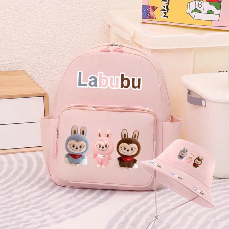 Product Introduction of balo Cho Bé đi học Mầm Non Hoạ Tiết Labubu hottrend cho bé chống thấm siêu nhẹ 11