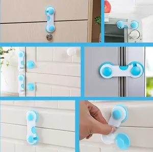Pengaman laci kulkas Baby safety lock band pelindung bayi Pintu Lemari Pengaman Pintu Serbaguna