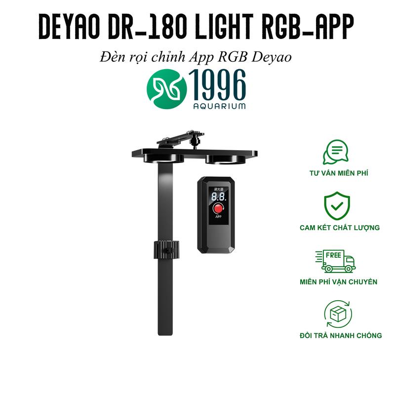 Đèn thủy sinh Deyao DR-Series, led RGB chỉnh App, cung cấp ánh sáng tuyệt đẹp cho bể thủy sinh