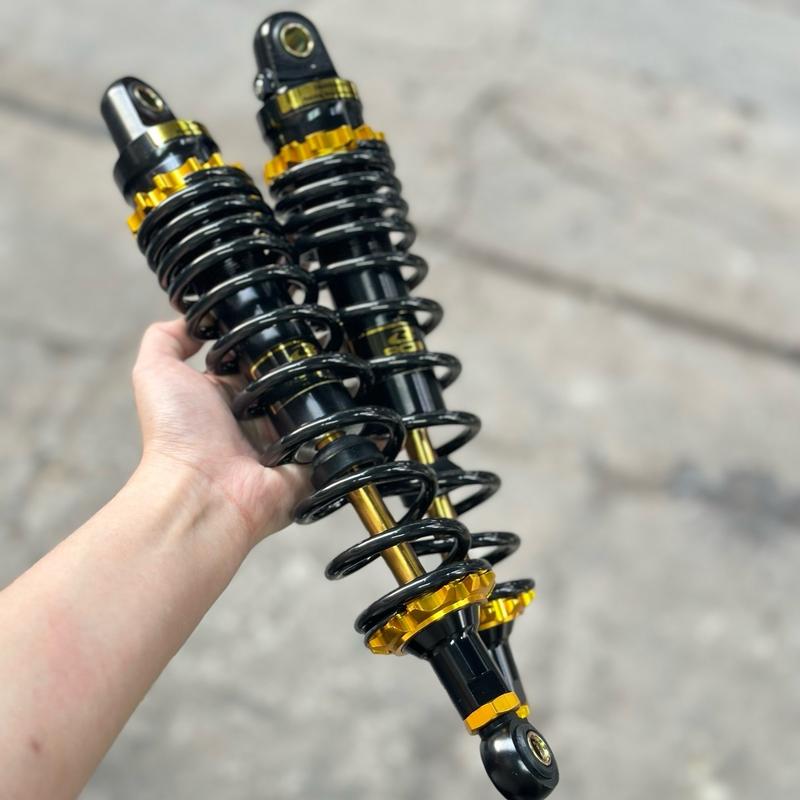  Phuộc sau RCB Ty Bự MẠ VÀNG gắn wave dream sirius jupiter cub 280mm Taurus cub 330mm Future Blade Ellegant 
