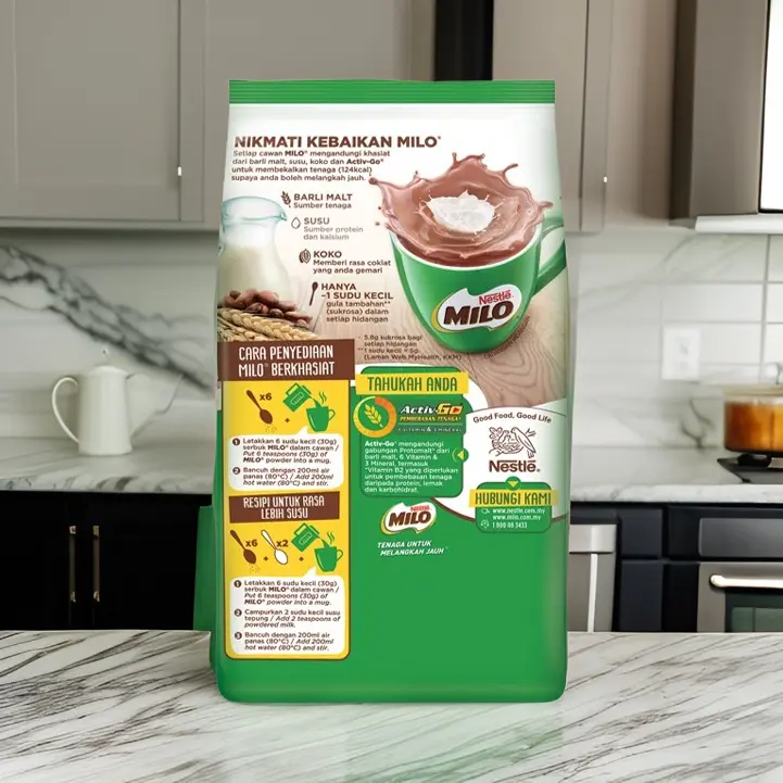 Milo Malaysia ( 400 gram ) Susu 1