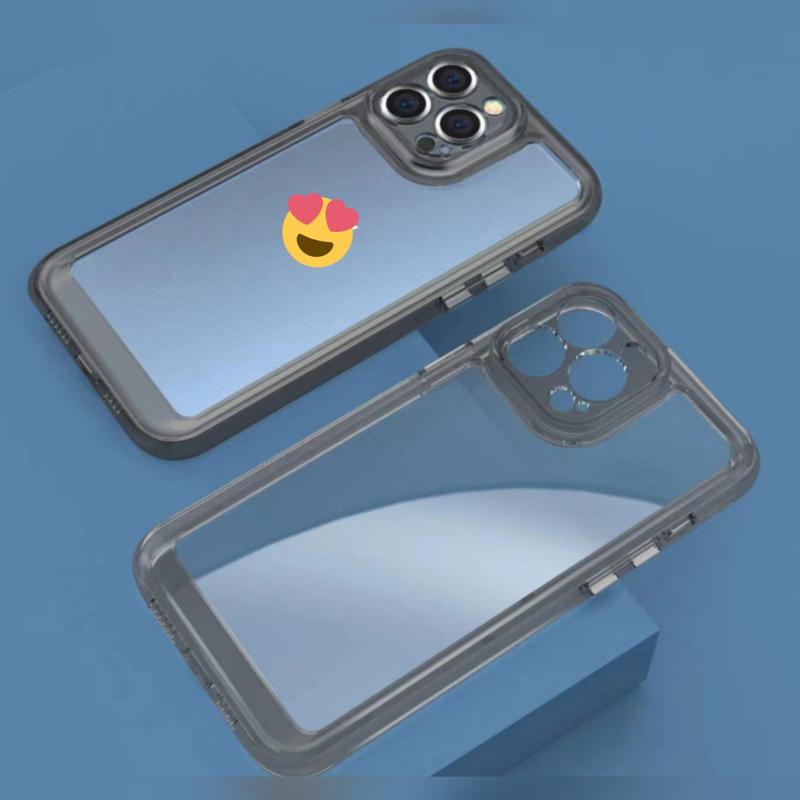Armour Hardcase IPHONE X XS Max XR 11 12 13 14 15 16 Pro Max Plus 16 Plus / New Gen2 Armour Space Impact Military Premium Acrylic Case With Camera Pr 1