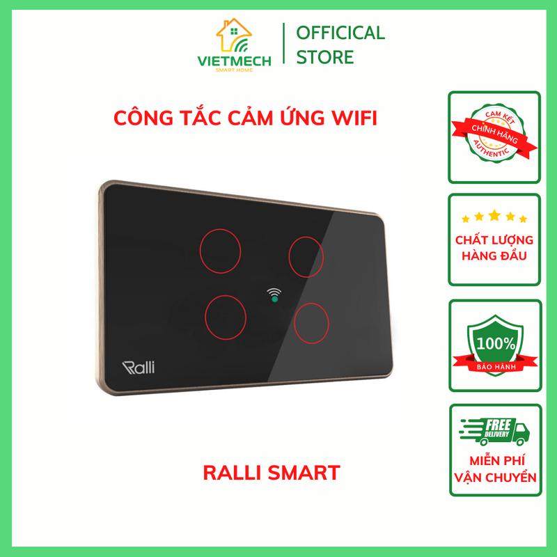 Công tắc cảm ứng Wifi RALLI - Rạng Đông điều khiển từ xa qua điện thoại