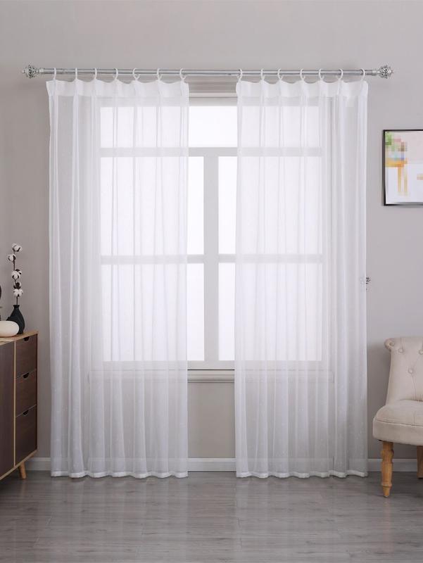 Rèm voan trắng lụa, rèm cửa sổ loại 1, rèm spa, vải trang trí decor phòng