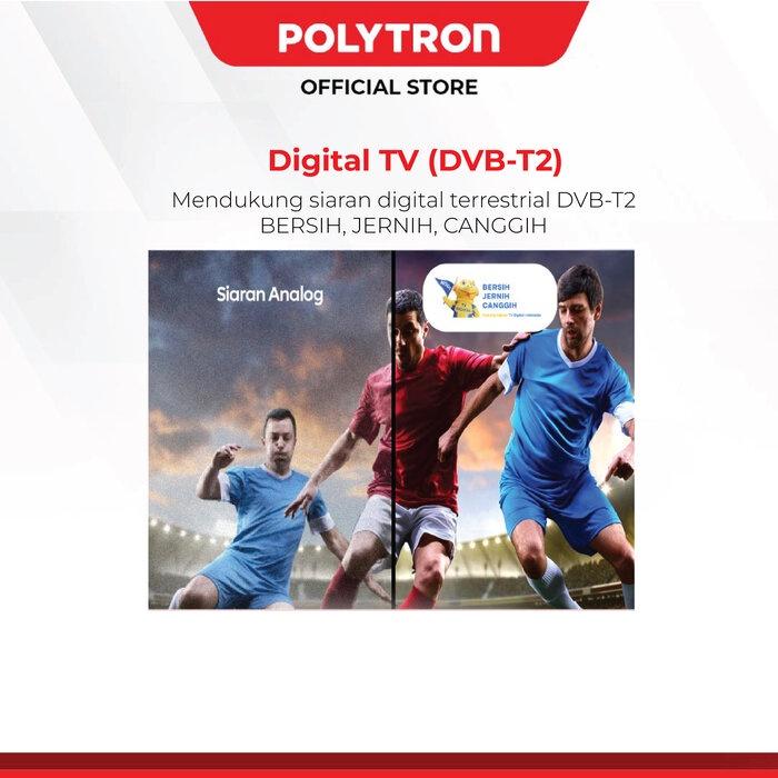 POLYTRON Cinemax Soundbar DIGITAL LED TV 32" PLD 32BV1558 1