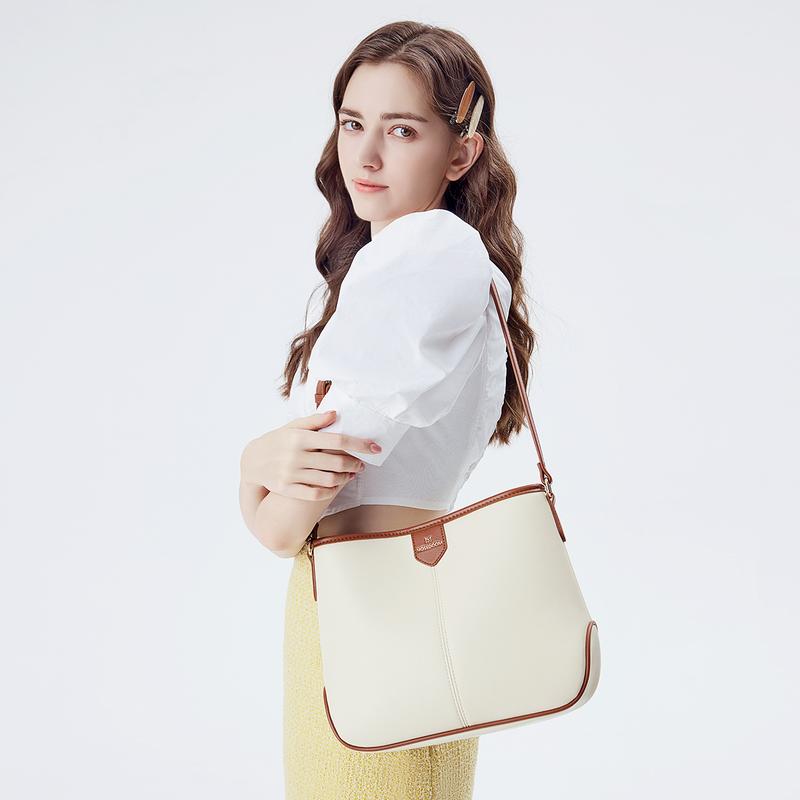 MOSSDOOM Bollie Bag-Túi Đeo Vai Nữ, Phong Cách Đơn Giản 3