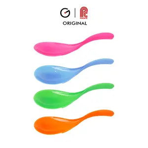 PACIFIC Centong Nasi Plastik 1 Pcs Pendek Florent Rice Scoop Sendok Nasi Food Grade PAC-CENTONG Varian Warna hijau kitchenware