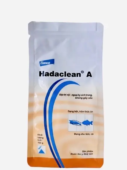 HADACLEAN - Xổ kí sinh trùng cho cá, an toàn và không gây sốc
