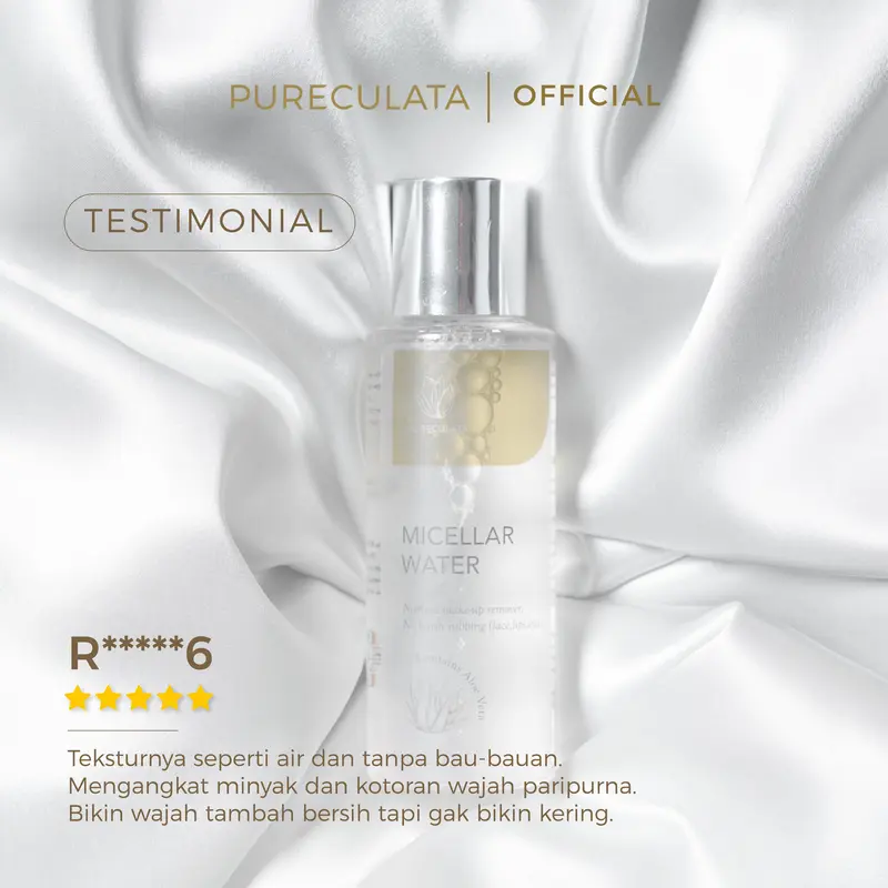 Micellar Water - All in One Cleanser | PURECULATA 3