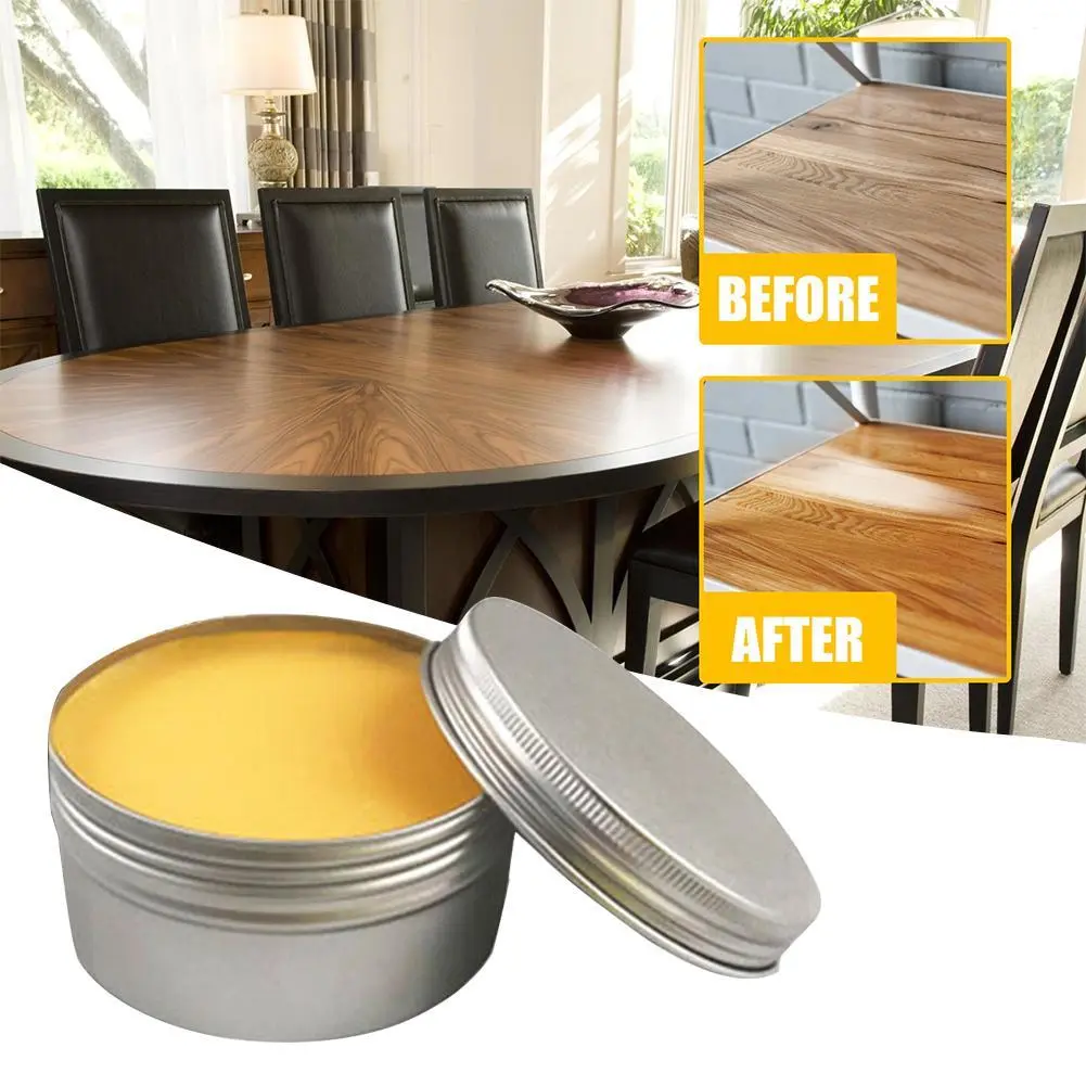 Sáp Chăm Sóc Gỗ, 20g, Sáp Nguyên Chất Tự Nhiên, Để Đánh Bóng Sàn Nhà, Thích Hợp Để Chăm Sóc Phụ Kiện Gỗ Gia Đình, Sản Phẩm Sàn, I5A5 Làm Sạch