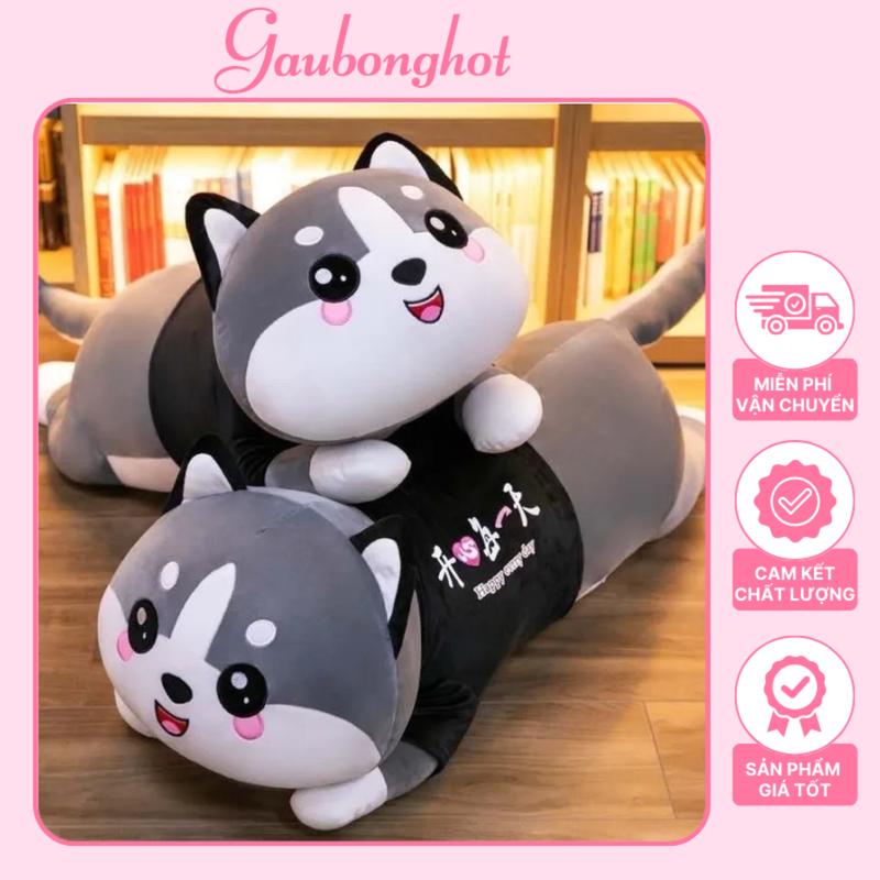 Mèo Bông, Mèo Bi, Mèo Husky Siêu đáng yêu MiNI Size 30cm - Gấu Bông Hot Thú Bông Thú Nhồi Bông Toy