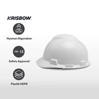 Gambar AZKO Krisbow Brim Helm Keselamatan Kerja Hdpe - Putih Topi Proyek Safety Helmet Alat Pelindung Diri Kontraktor Mandor Pekerja Bangunan dari AZKO ID Kota Administrasi Jakarta Barat 3 Tokopedia