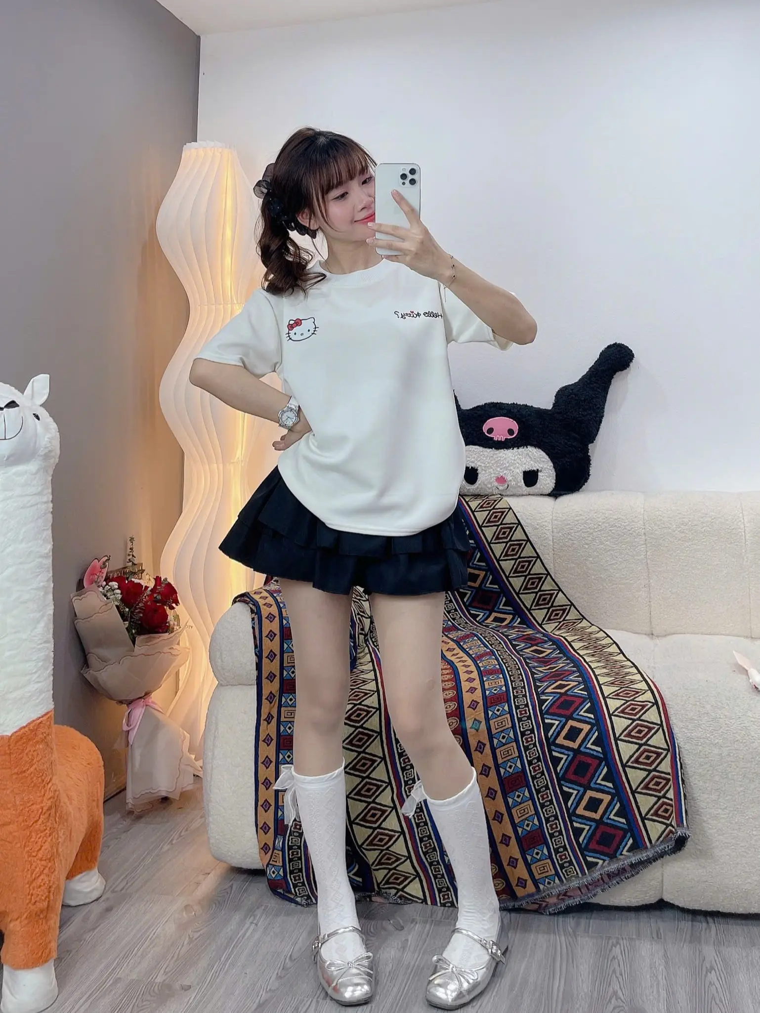 (MỞ BÁN) ÁO PHÔNG BABY TEE BASIC STYLE THÔNG DỤNG - DEAL MỞ BÁN áo  phông  hello  kitty