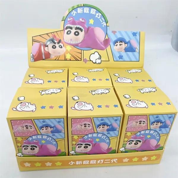 Mô hình đồ chơi Blindbox Quả đào ánh sáng của Cu Shin  (1040-107)