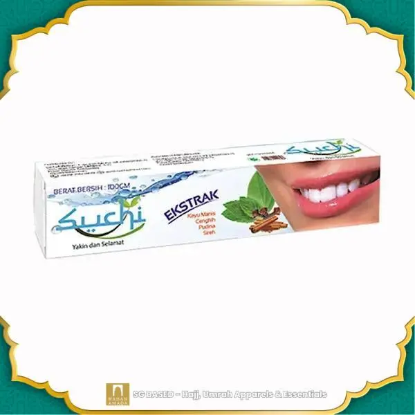 Suchi Toothpaste (Hajj,Umrah) - Ihram friendly