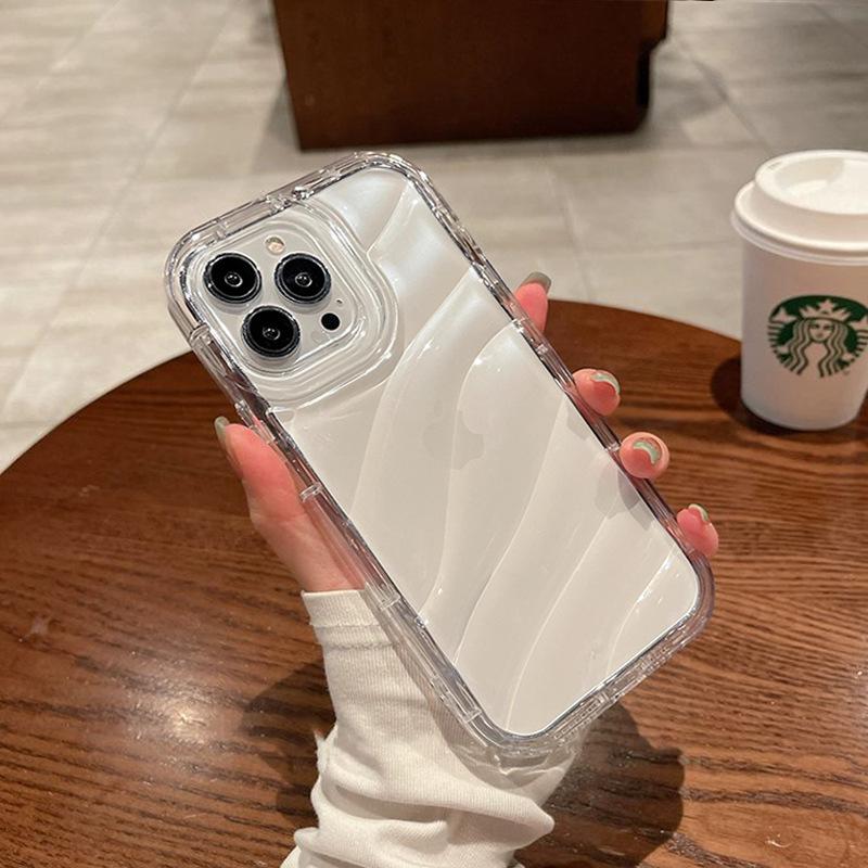 Product Introduction of Ốp Gợn Nước, Mới, Dành Cho Apple iPhone 14 Pro Max, iPhone 15, Ốp Laser, Chống Sốc 16, Vỏ Bảo Vệ, Tương Thích Với iPhone 13 3