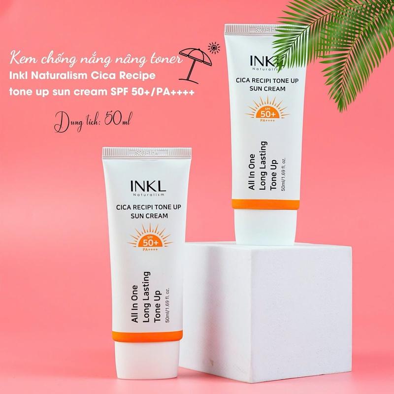 Kem chống nắng nâng tone SPF 50+/PA INKL 50ml - Skincare toner  dalba kem  chong nang han 5