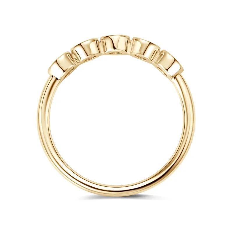 Product Introduction of LLXYW Total 0.5/1.5CT Luxury Round Bezel Full 3mm/4mm Moissanite Ring For Women Girls S925 Silver Pass Test Rings Wedding Band Gift 12
