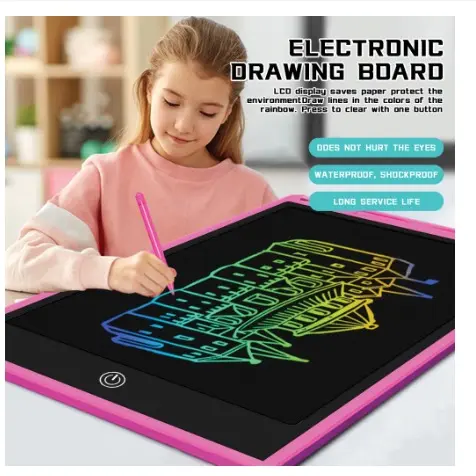 Ultra Thin 8.5 Inch LCD Writing Tablet Drawing Graffiti Graphic Board Notepad With Pen drawing pad