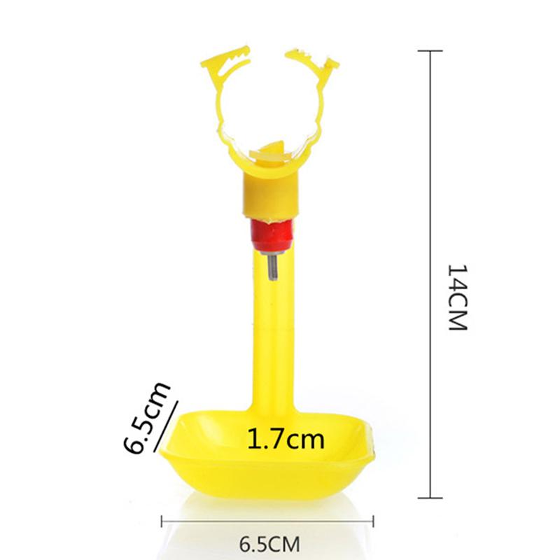 Product Introduction of 10pcs poultry chicken hanging duck drinking water nipple drinker feeder with cup 28