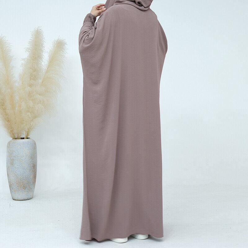 Product Introduction of Váy Hoodie Phụ Nữ Hồi Giáo, 1 Chiếc, Dài Tay Áo, Dáng Rộng Rãi, Áo Choàng Maxi, Abaya, Áo Jilbab 22