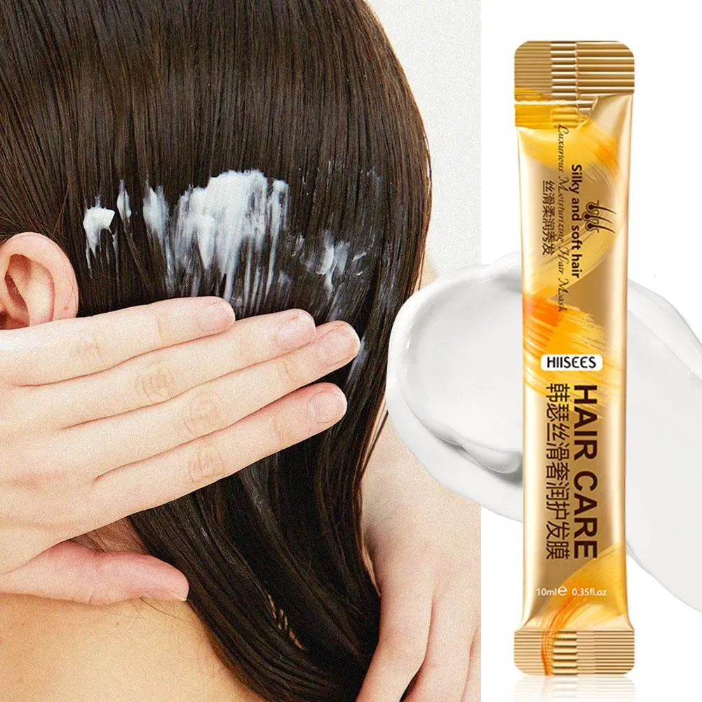 Collagen Hair Mask Refreshing Moisturizing Smooth And Hair Bag Care Mask Small Hair Packaging K1K0