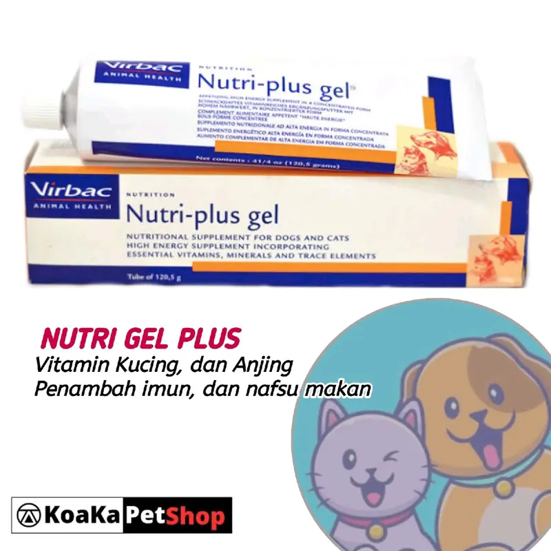Nutri gel plus 8gr (Vitamin kucing) 0