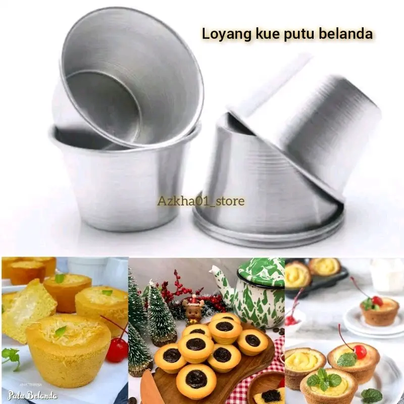 Loyang Kue Muffin Loyang Cetakan Putu Belanda Cetakan Kue Egg tart