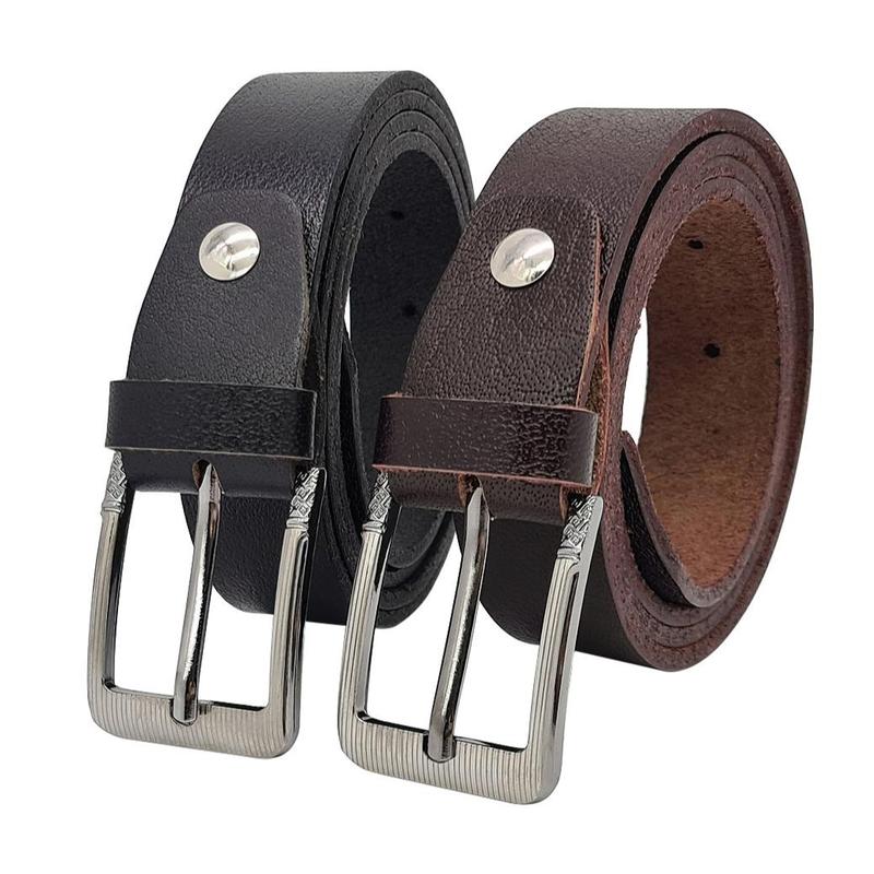 Thắt lưng em bé thật 100% DHM-338 | Mặt thắt lưng khóa kim bản nhỏ 2.8cm