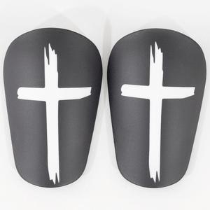 Mini espinillera de fútbol, 1 par de espinilleras de fútbol engrosadas, protector de piernas de fútbol, equipo de protección deportivo para adultos