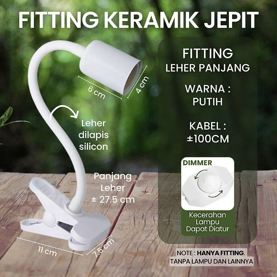 DIMMERSILICONE PUTIH