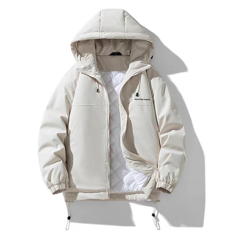 Áo Khoác Trần Bông Mỏng MAYBE_VER2 Gió Dù Chống Nước Hai Lớp Mùa Đông Nam Nữ Unisex, Áo Phao Mỏng Form Rộng Ấm Áp