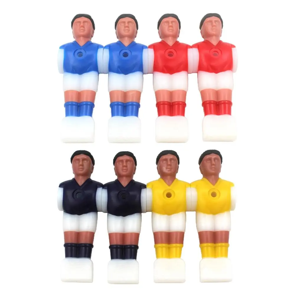 4pcs Foosball Men Soccer Player Football Players Model Game Entertainment