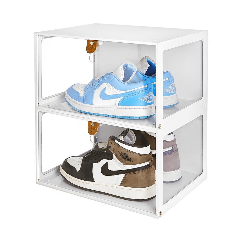 Hộp đựng giày mica trong suốt 3 Mặt Kính cao cấp đựng giày ngang PREMIUM ACRYLIC SNEAKER BOX bọtlab