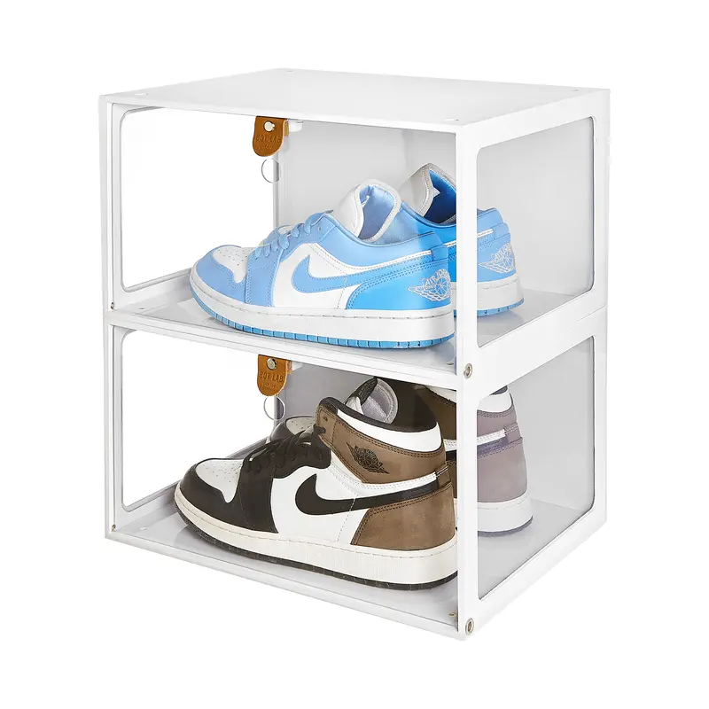 Hộp đựng giày mica trong suốt 3 Mặt Kính cao cấp đựng giày ngang PREMIUM ACRYLIC SNEAKER BOX bọtlab 0