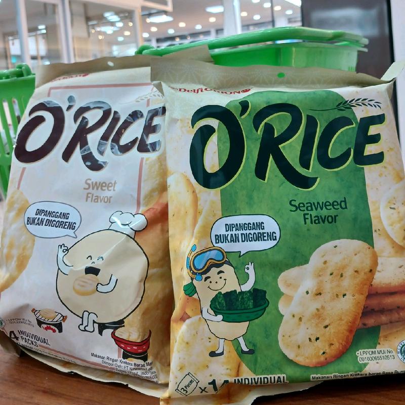 Delfi Orion K'rice Cracker / Kue Beras All Variant - Shop | Tokopedia