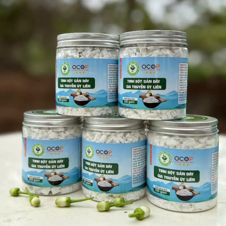 Tinh Bột Sắn Dây Gia Truyền Út Liên (Lọ 200g)
