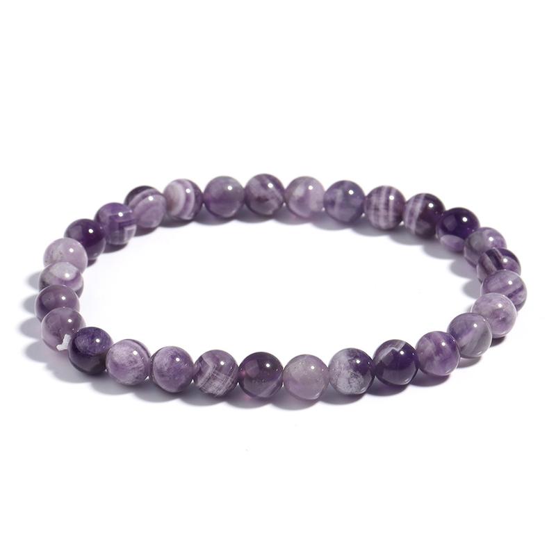 Product Introduction of Hot Natural Crystal Bracelet Dream Amethyst Bracelet Summer Little Fresh Girls Wild Jewelry Gift 6