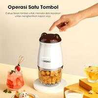 Gambar [cacaa_ramadani] Samono Food Processor penghalus daging dan sayuran Mpasi Penggiling 300 ml [SW-MC200} - SW-MC200 (Beige) dari Samono Indonesia Kab. Tangerang 4 Tokopedia