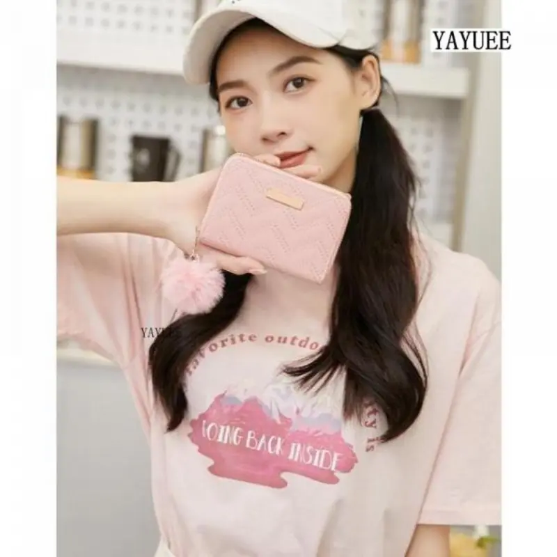 BLYJ024 # Ví ngắn Xu hướng, Đa chức năng, ví đựng tiền Xu, Cầm Tay, Kích thước nhỏ, dành cho phụ nữ, Ví 2300 Hình Chữ Nhật Wallet 2