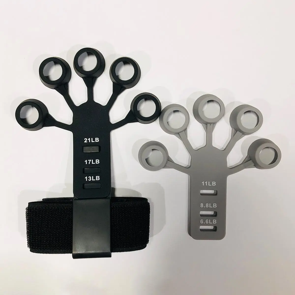 5-Finger Silicone Wrist Chest Expander Five-Finger Exercise Trainer Shooting Correction Finger Strengthener B- 493