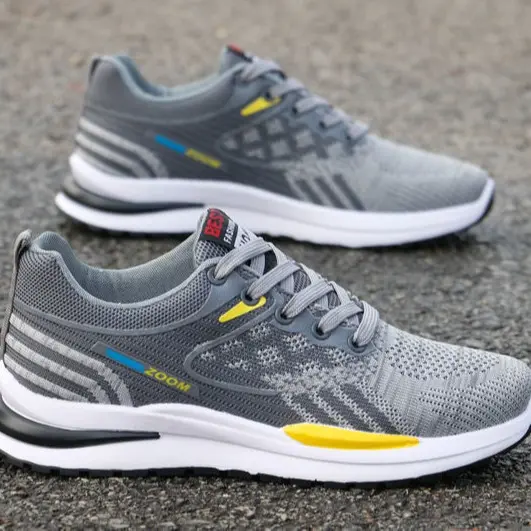 Giày thể thao nam sneakers ABU phong cách Hàn quốc thoáng khí khử mùi Shoes Đế Bằng Leather Leather 8