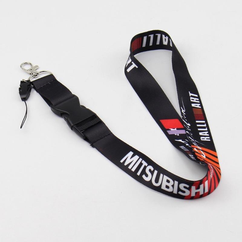 Product Introduction of JDM Style For Mitsubishi Lanyard Mobile ID Card Hanging Strap Car logo Keychains & Lanyard 9
