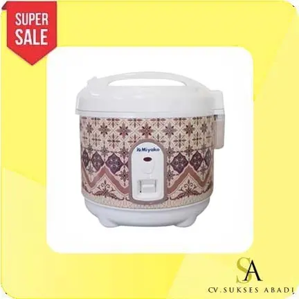 Miyako Rice Cooker PSG-607 Rice Cooker Mini 0.6 L Penanak Nasi Kecil Termurah Surabaya Multi Cooker Masak Saja Original Ber SNI PSG607 PSG 607