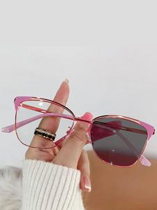 Gafas sencillas antirradiación azul para uso diario, Gafas de moda básicas que cambian de color para mujer y hombre, Gafas de moda para el trabajo, Decoración de ropa de uso diario, Perfectas para el uso diario de estudiantes